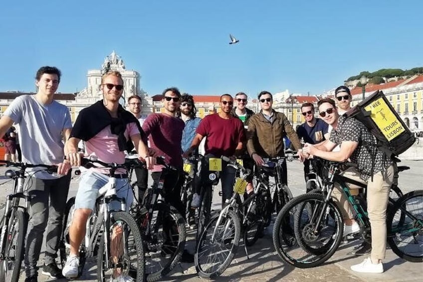 Biking Group in Lisbon