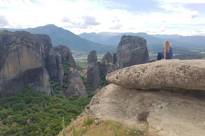 Midday Meteora Monastery-tur fra Kalabakas jernbanestasjon