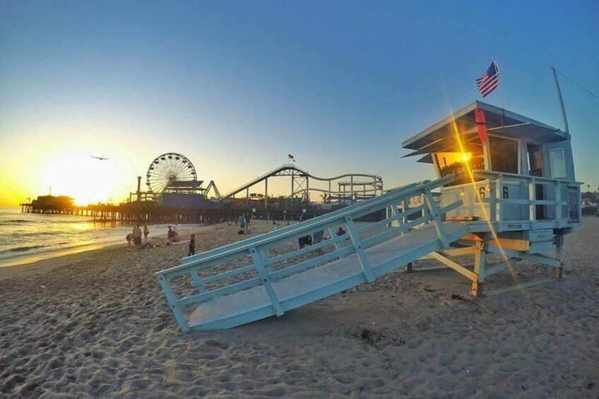 Santa Monica beach