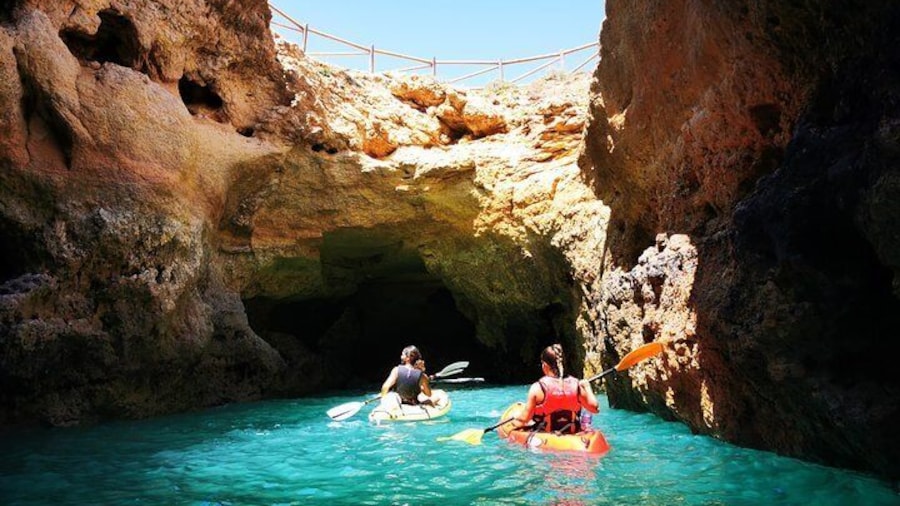 Benagil Cave - Sunrise or Sunset Kayak Tour
