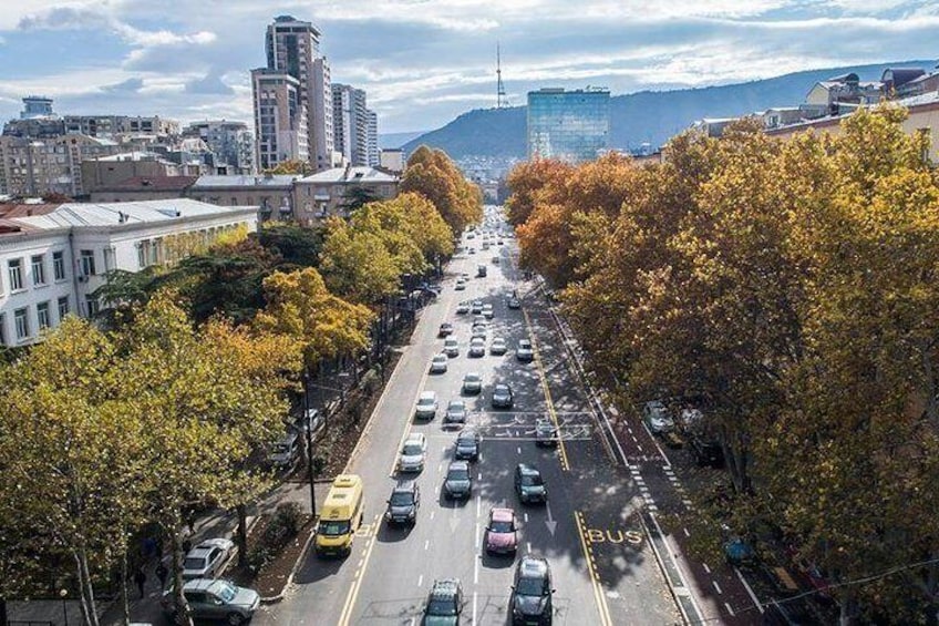 Design and urban history tour, Tbilisi