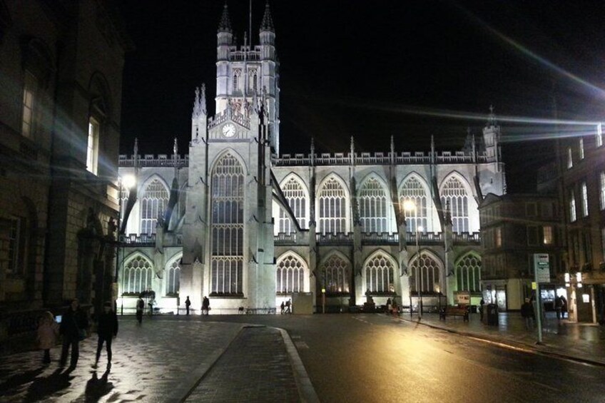 The magnificent Bath Abbey. The 1st King of all England crowned here in 973AD