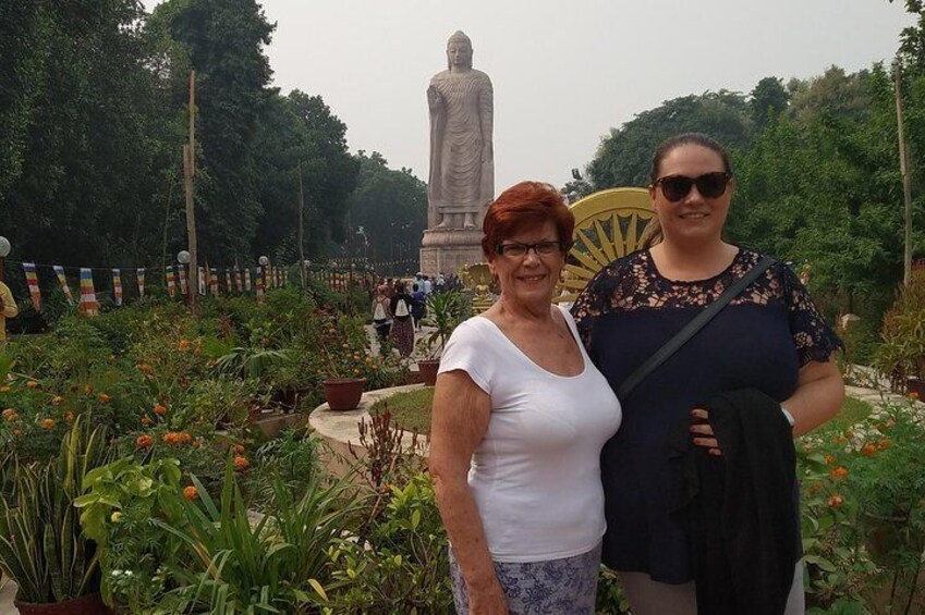 Sarnath, the place of first ceremon of Budhha.