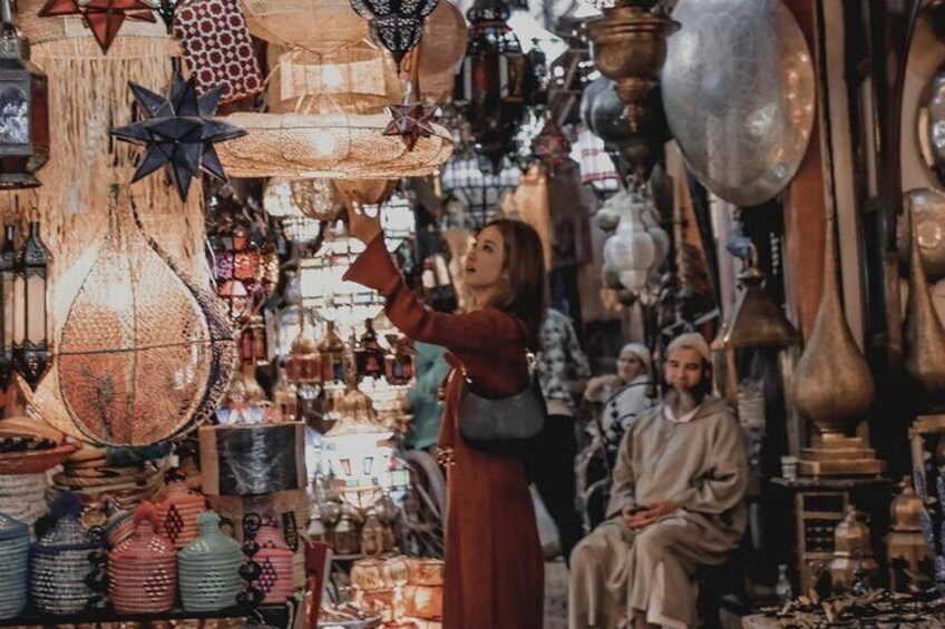 Shopping in the Souks of Marrakech Private Tour