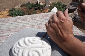 Marble Carving In My Garden