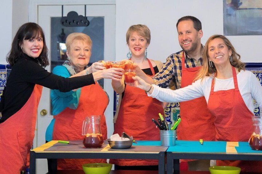 Traditional Paella & Tortilla & Sangría . Cooking Class