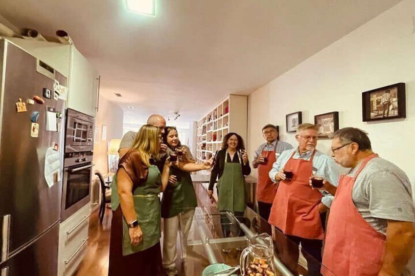 Madrid Traditional Paella & Wine Tasting Cooking Class