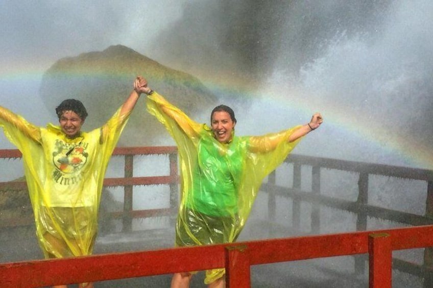 Come stand under the incredible Bridal Veil Falls on the Hurricane Deck