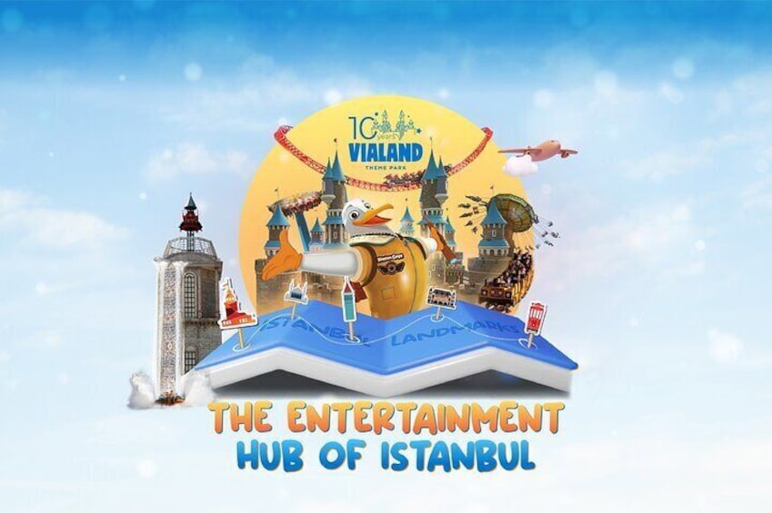 VIALAND Theme Park Tickets and Package Options Istanbul