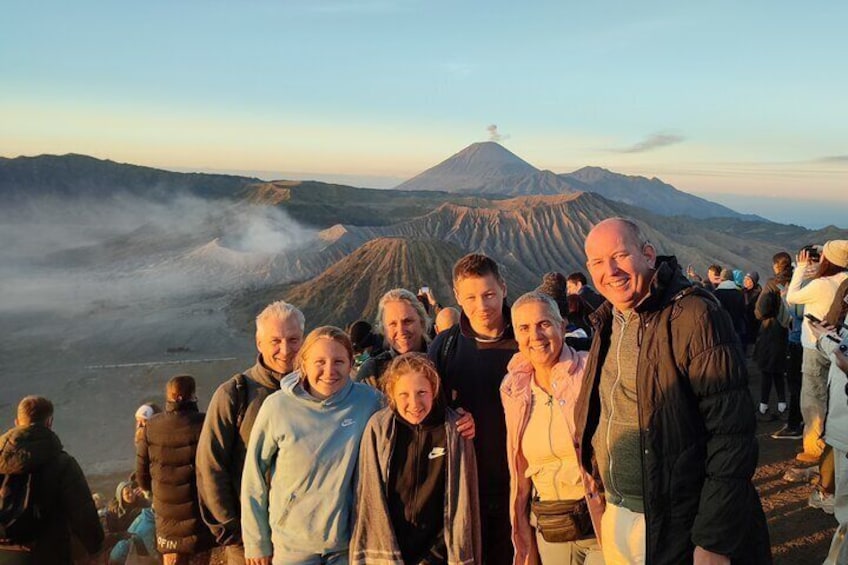 Bromo tour with family