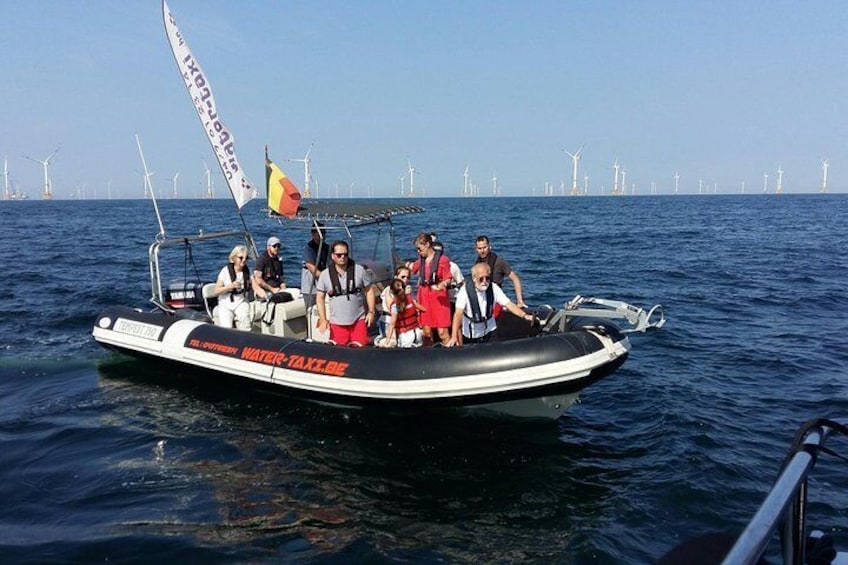 Onvergetelijke zeetocht naar de windmolenparken op de Noordzee