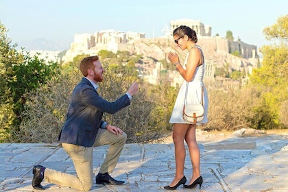 Private Athens Walking Tour med en personlig fotograf