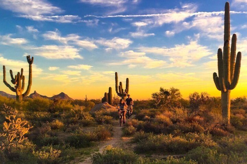 2-Hour Arizona Desert Guided E-Bike Tour