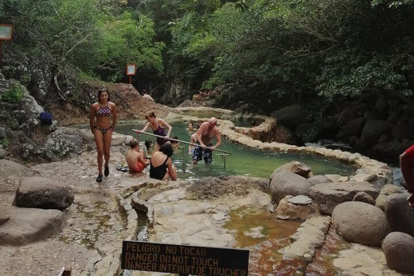 Natural hot springs
