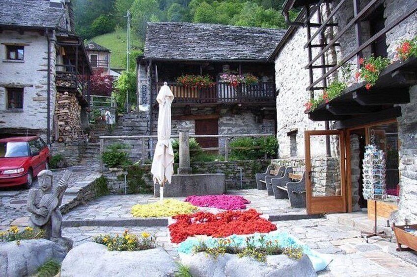 Verzasca valley, river and waterfall private guided tour