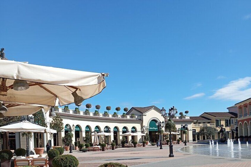  Outlet Serravalle, private car and shopping tour, from Milan.