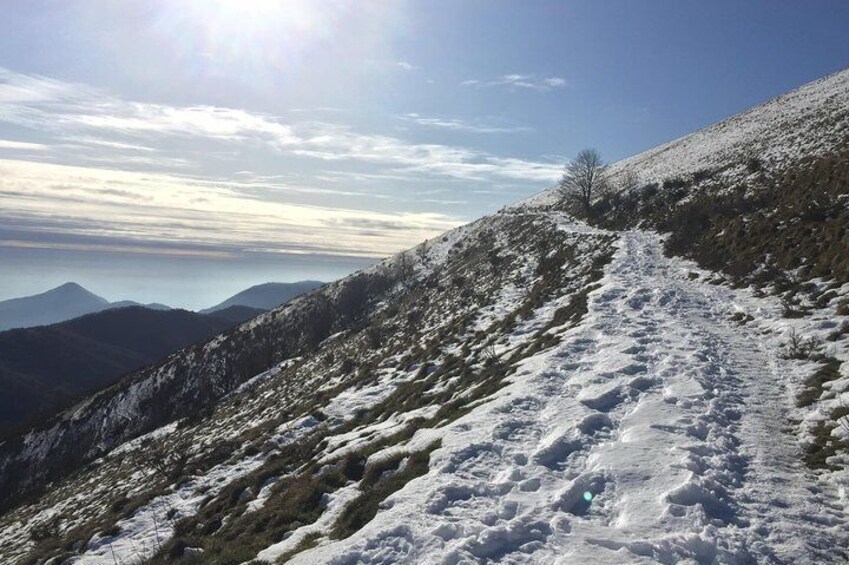 Lake Como trekking private guided tour