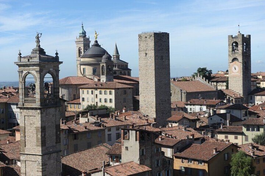 Bergamo private guided tour, from Milan