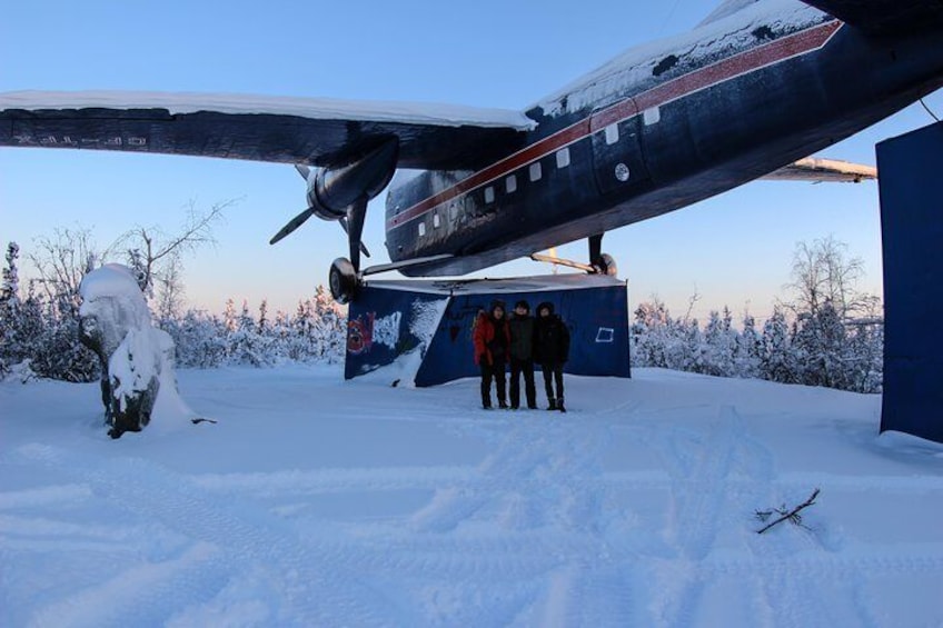 Bristol monument Uptown Yellowknife