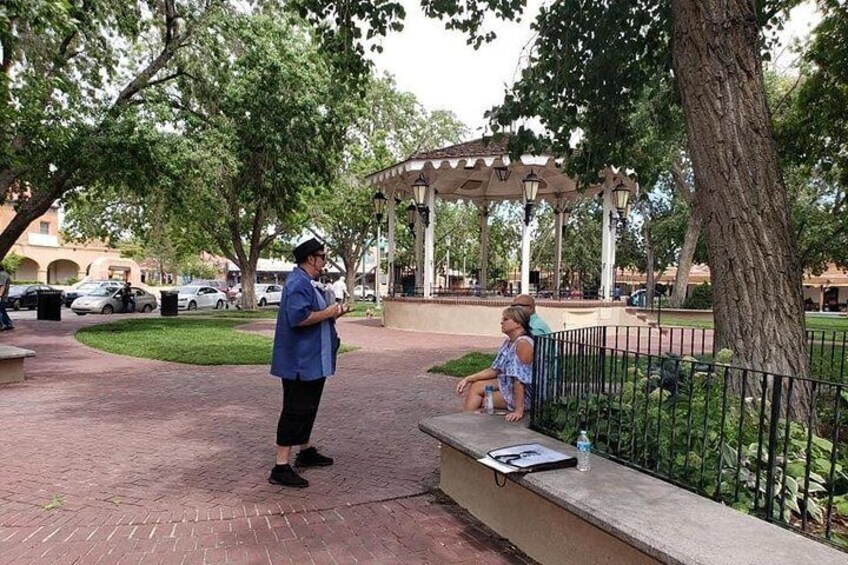 People have lived (and died) around the Plaza for over 313 years. We will tell you their history, legends & lore.