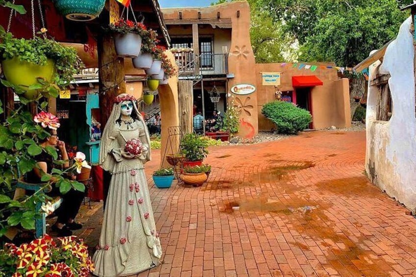 Steeped in history, mystery, culture and beauty. #AbqTours - High Noon History, Legends & Lore Tour of Old Town Albuquerque. We'll tell you Old Town's secrets!
