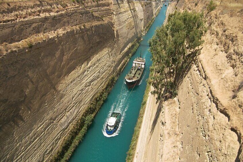 1 Day Private Tour Corinth, Cave of Lakes at Kalavrita & Journey by Cog Railway
