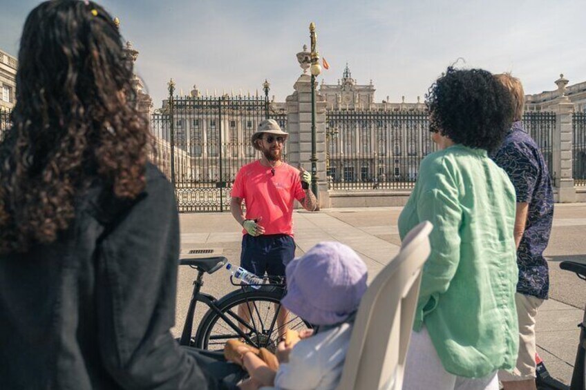 Madrid Highlights Bike Tour with Optional Tapas