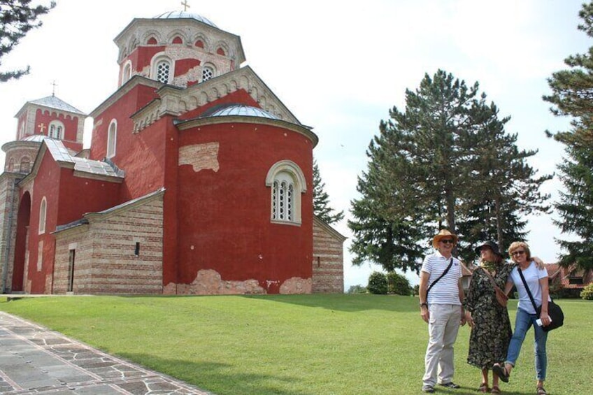 Zica and Studenica Monasteries Private Day Tour from Belgrade