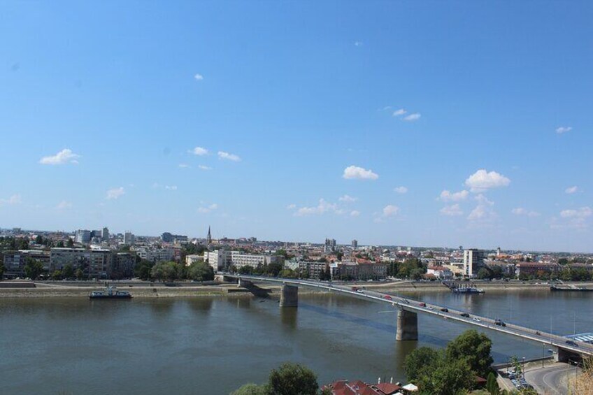 Private transfer tour from Belgrade to Sarajevo via Novi Sad with sightseeing