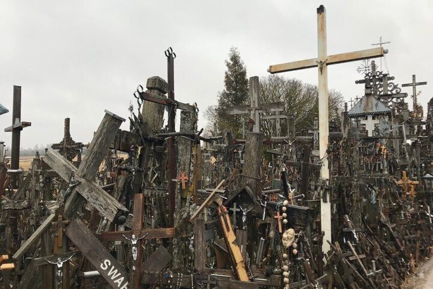 From Vilnius: Private Day Tour to Hill of Crosses