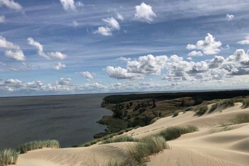 Nagliai Cognitive path view to curonian lagoon