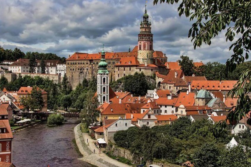 Cesky Krumlov city and castle