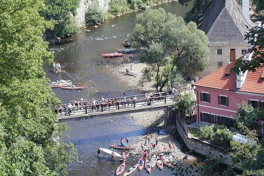 Cesky Krumlov: Full day tour from Prague and back.