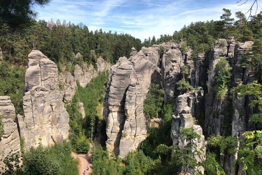 Bohemian Paradise and the Trosky castle tour
