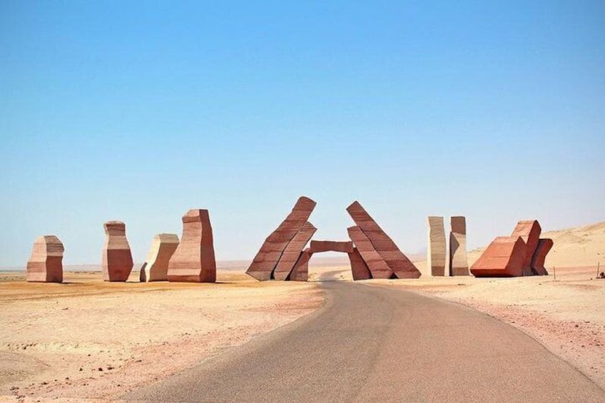 The entrance to Ras Mohammed National Park