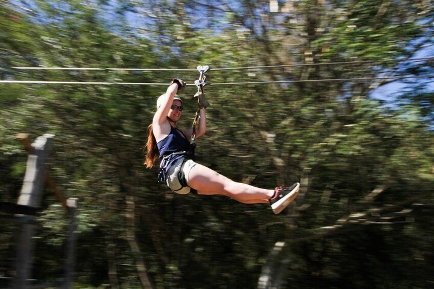 Ziplines and mezcal tasting