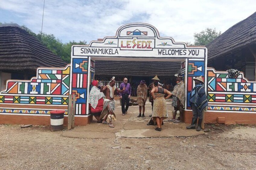 welcome at Lesedi