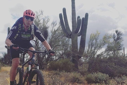 Solo 1.5 HR -Private Customized for you MTB tour Sonoran Desert.