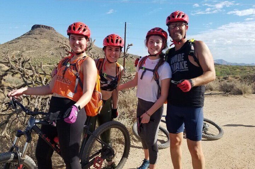 Private Group Sonoran Desert Half Day Mountain Bike Adventure