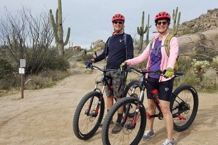 Private Group Sonoran Desert Half Day Mountain Bike Adventure