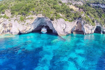 Paxos Antipaxos Blue Caves Day Tour from Corfu