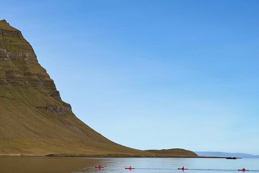 Classic Kayaking Adventure by Mt. Kirkjufell