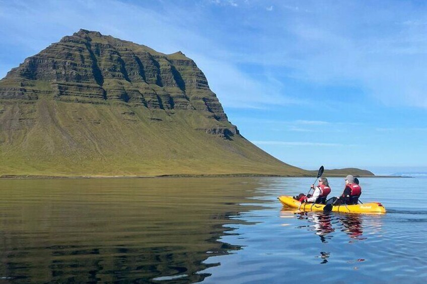 Classic Kayaking Adventure by Mt. Kirkjufell