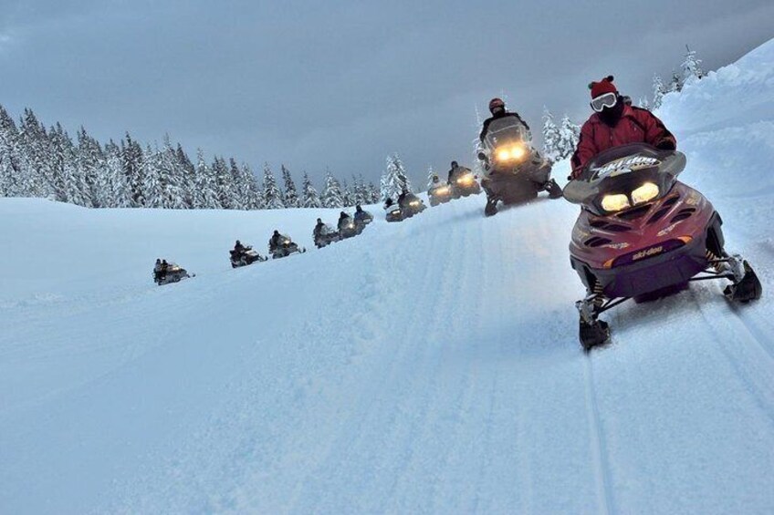 Pamporovo Ultimate Snowmobile Experience