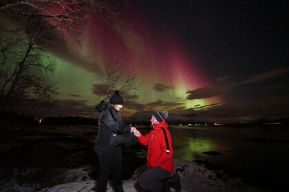 Viendo la aurora bailar
