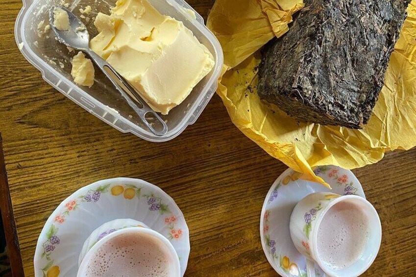 Butter tea