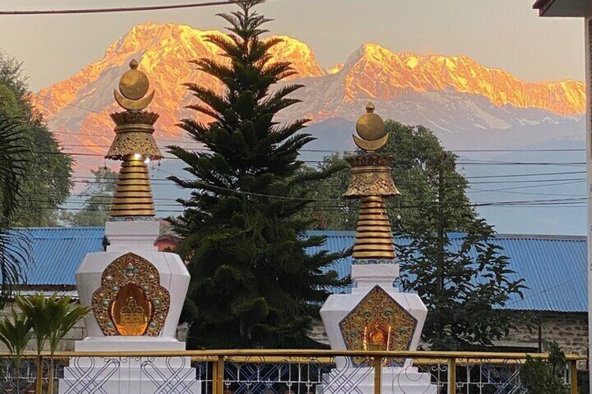 Tibetan Buddhist stupas