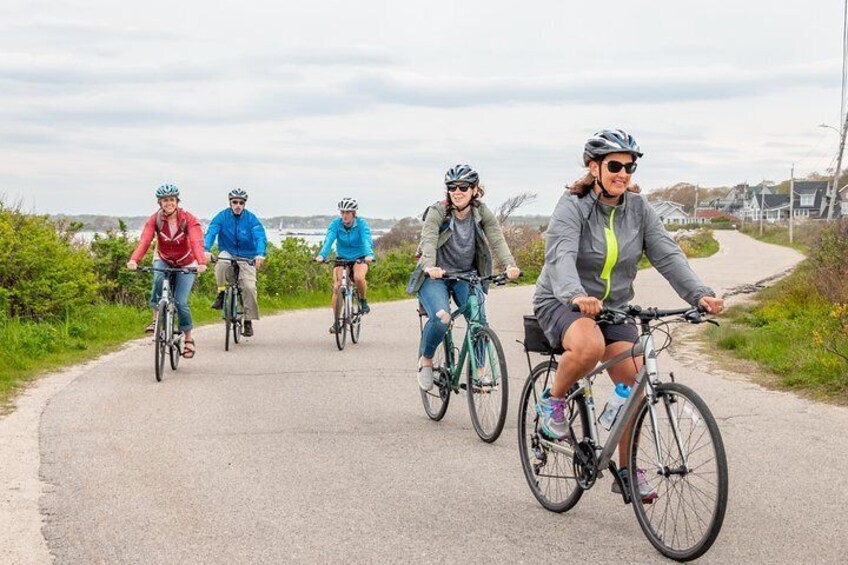 Cycling Along the Ocean