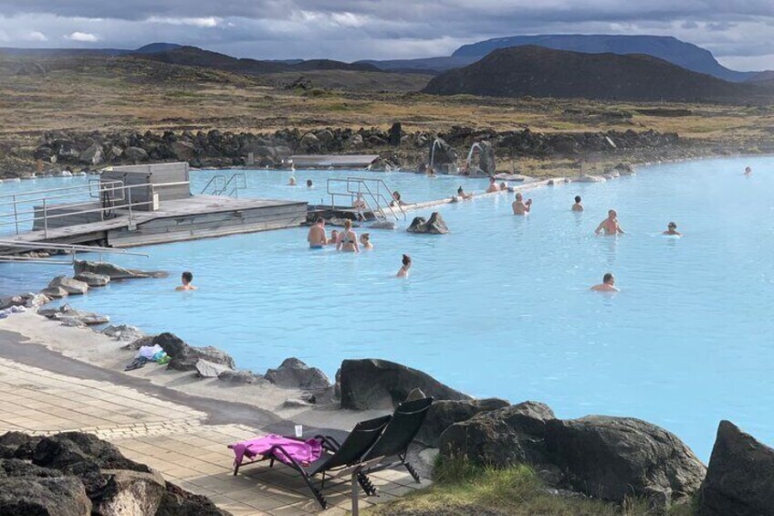 Nature baths Lake Myvatn 