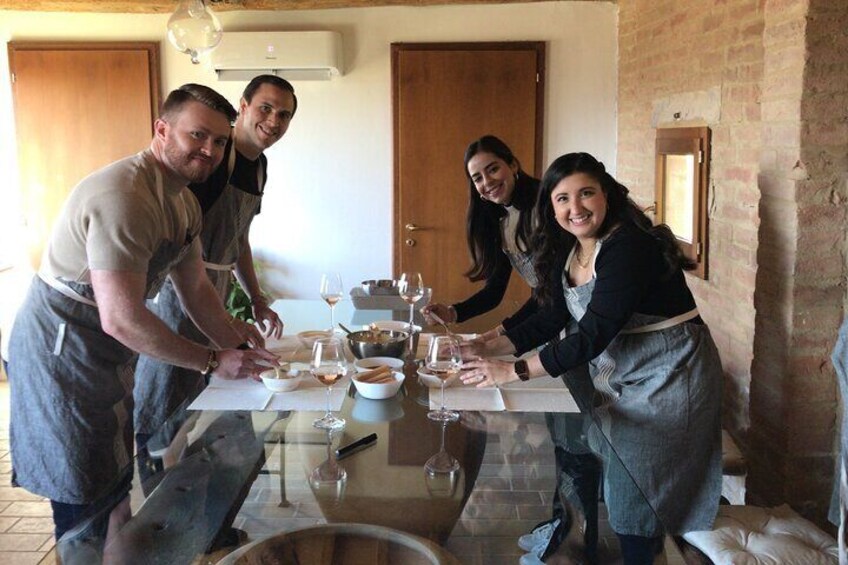 Exclusive Cooking Class & Chianti Wine Tasting at a Boutique Winery in Panzano